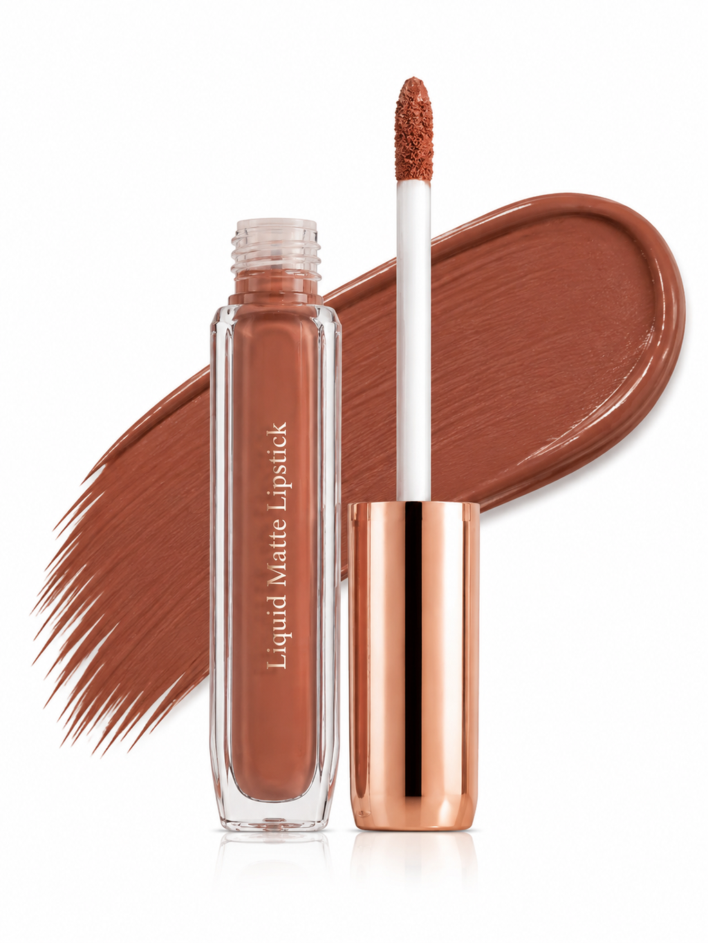 BellaBloom Dried Rose Liquid Matte Lipstick | Waterproof | Transfer Proof | Smudge Proof | Long Lasting | 5 ml