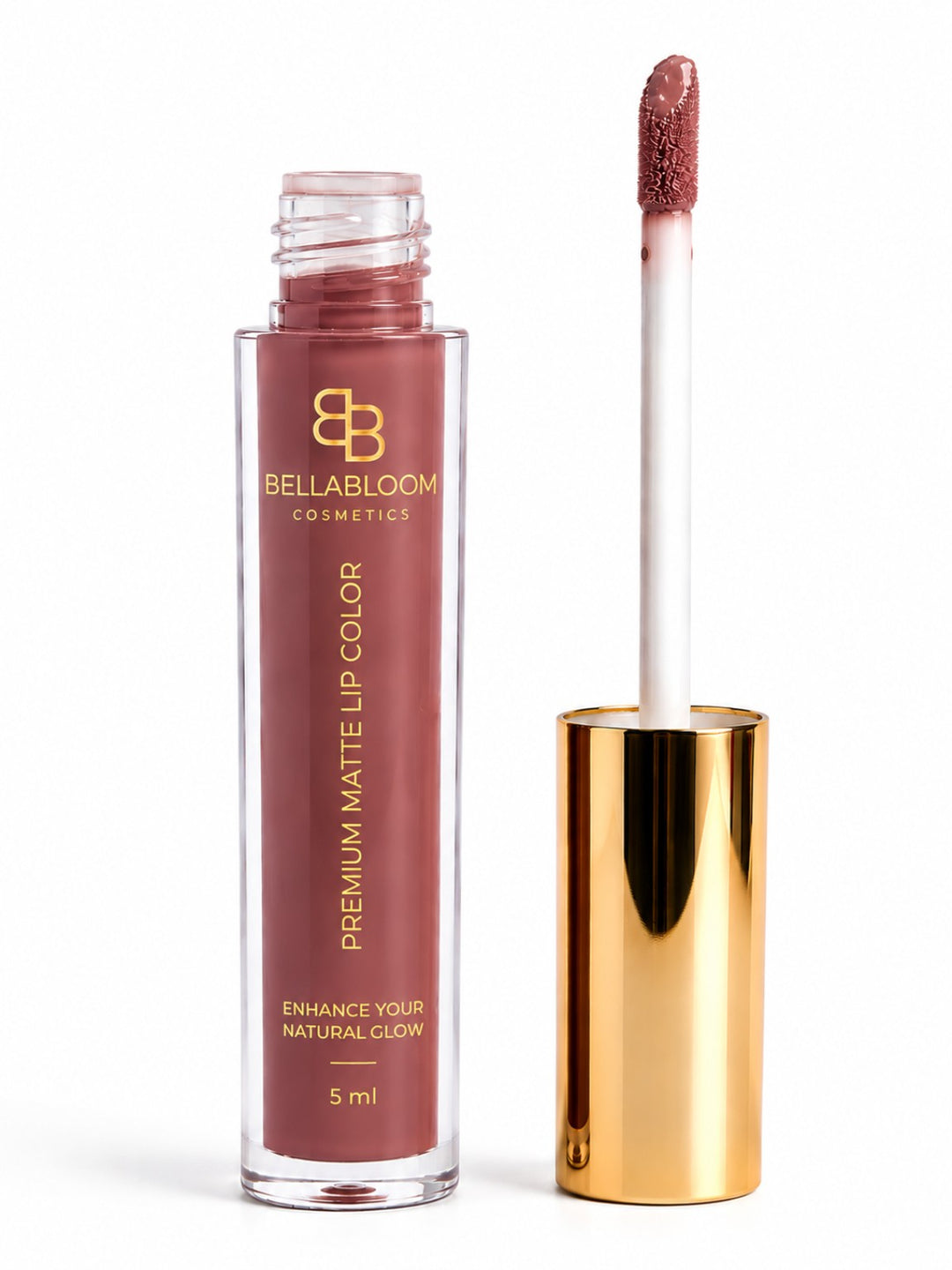 BellaBloom Liquid Matte Lipstick – Toffee